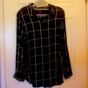 Banana Republic, boyfriend fit, button down shirt